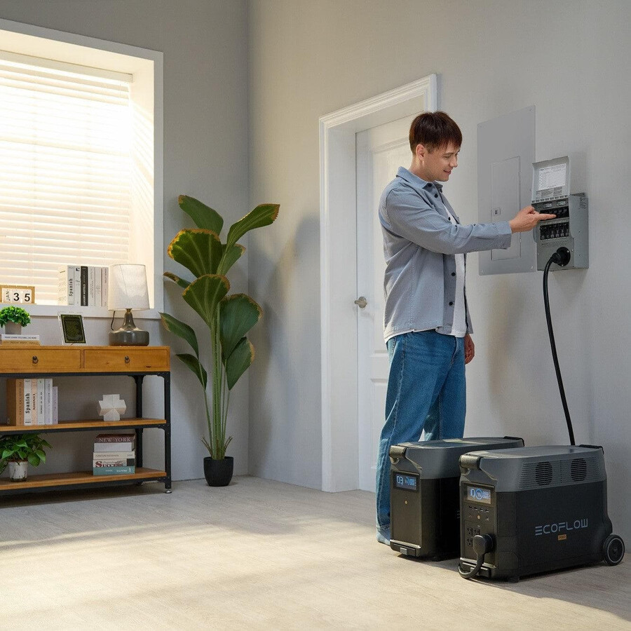 kit di backup domestico ecoflow interruttore di trasferimento
