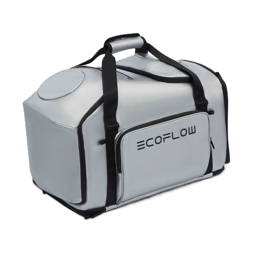 sacco di protezione in argento ecoflow wave series