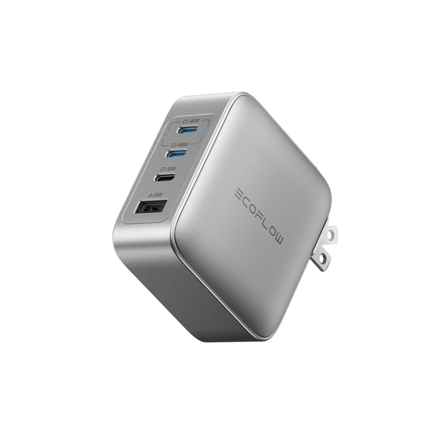 caricabatterie ecoflow rapid pro 140 w 4 porte gan