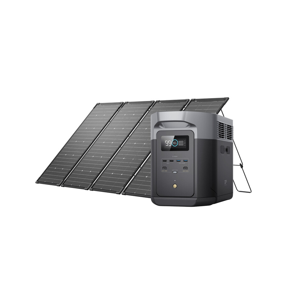 kit solare ecoflow delta 2 max 500w