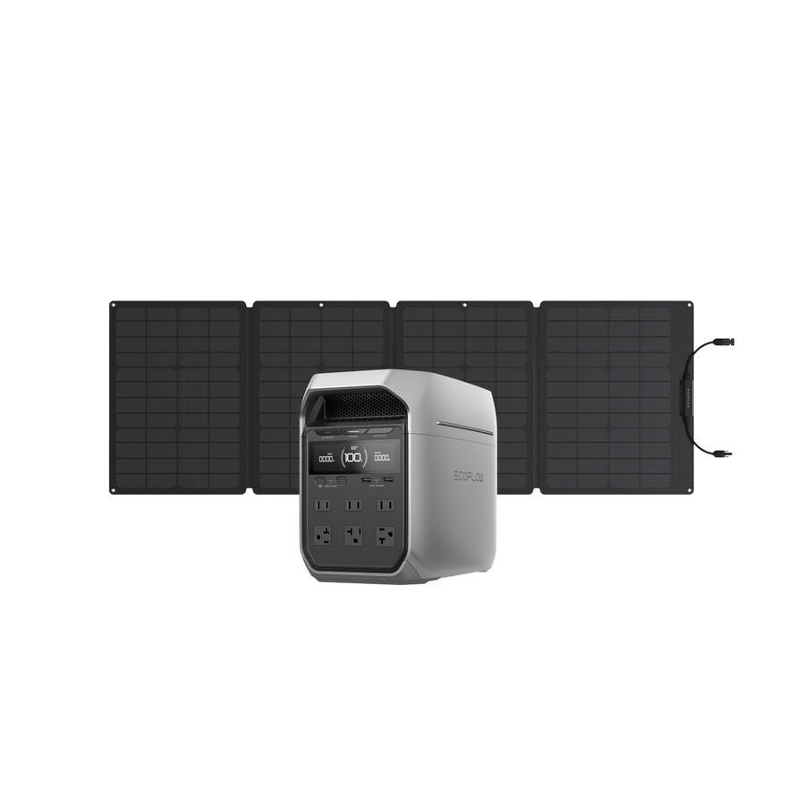 generatore solare ecoflow delta serie 3 pv110w