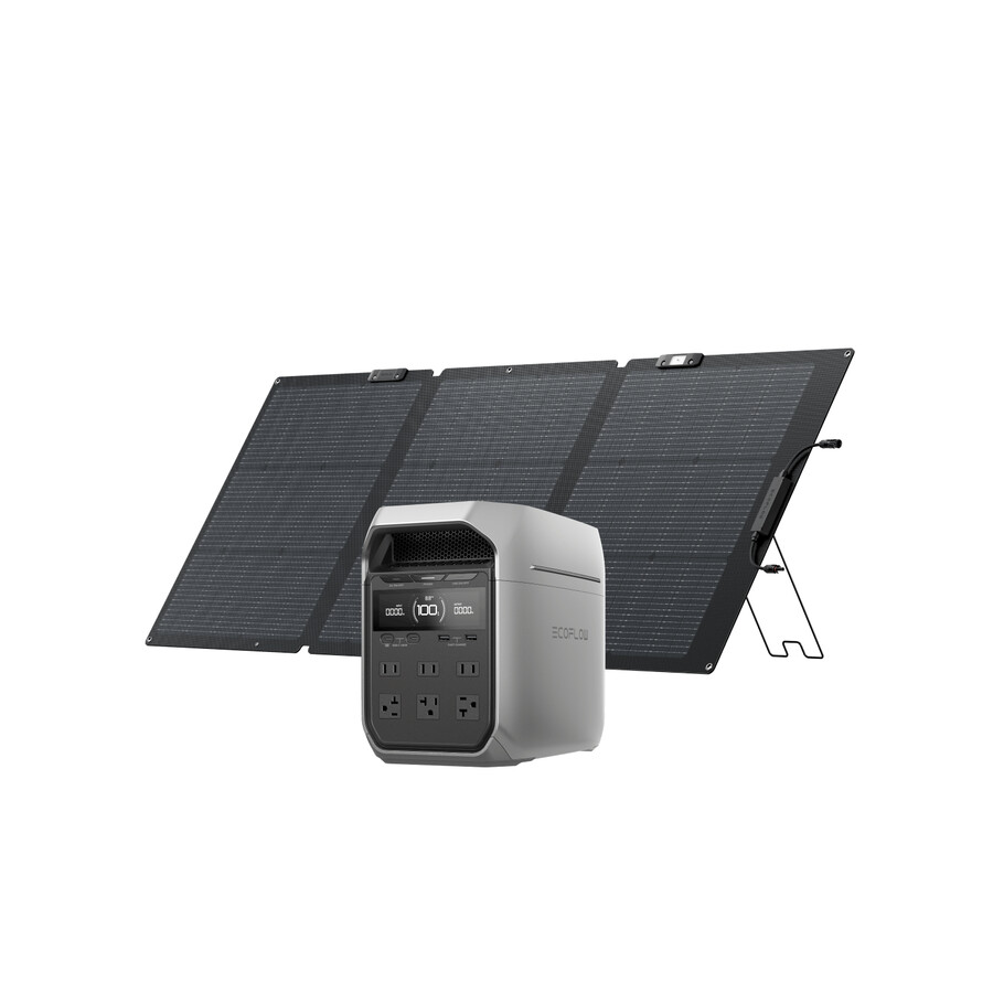 generatore solare ecoflow delta serie 3 pv160w