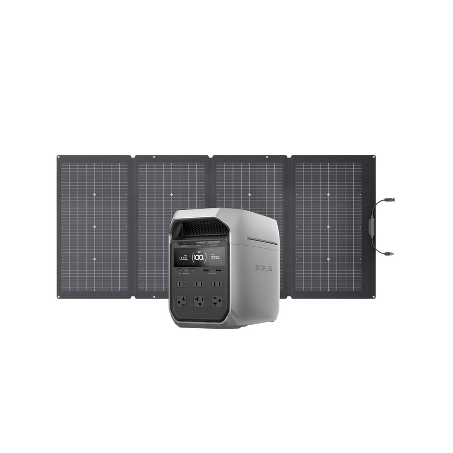 generatore solare ecoflow delta 3 plus pv220w