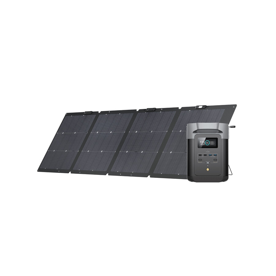 generatore solare ecoflow delta 2 pv220w