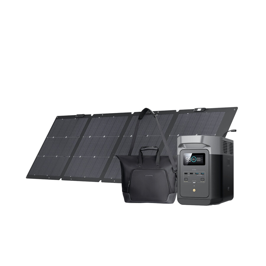 generatore solare ecoflow delta 2 pv220w