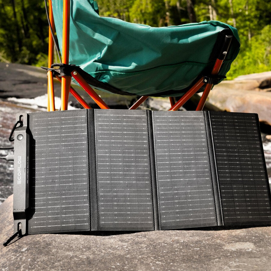 pannello solare ultraleggero ecoflow da 28 w ricarica diretta del dispositivo