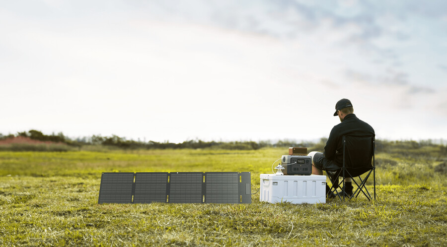 pannello solare portatile ecoflow da 45 w - riscatto