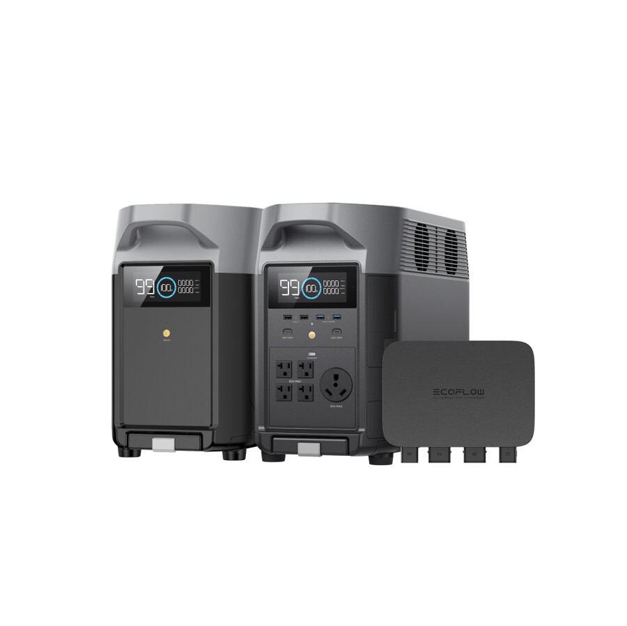 ecoflow delta pro batteria extra intelligente caricabatterie alternatore da 800 w