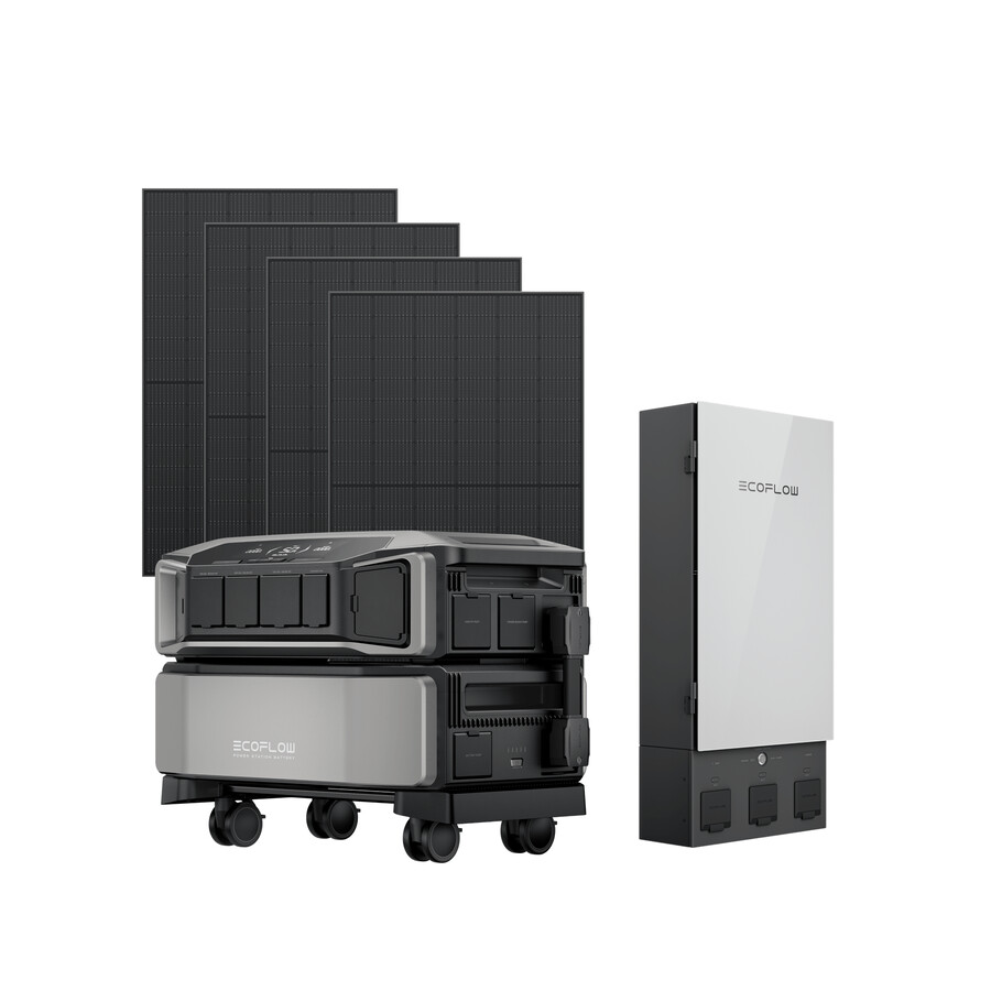 ecoflow delta pro ultra 4 pannelli solari rigidi da 400 w pannello smart home 2
