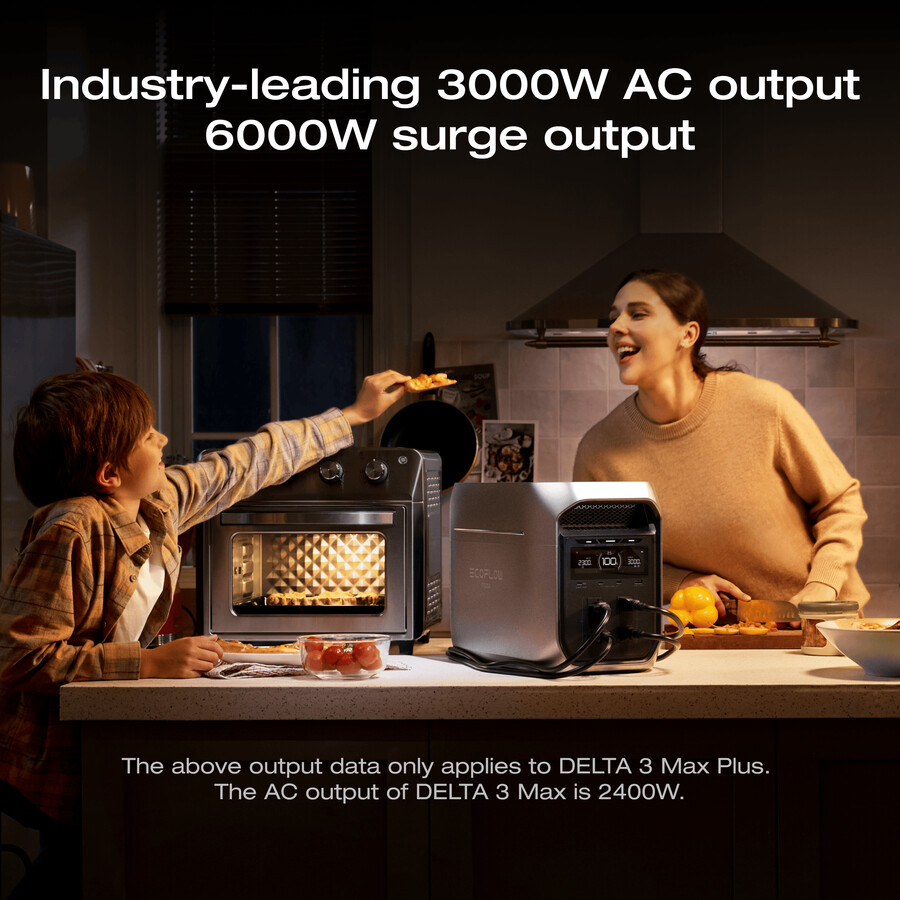 pannello solare ecoflow delta 3 max plus 2048 wh 500 w