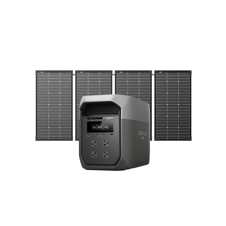 pannello solare ecoflow delta 3 max plus 2048 wh 500 w