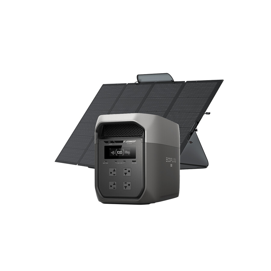 pannello solare ecoflow delta 3 max plus 2048 wh 500 w