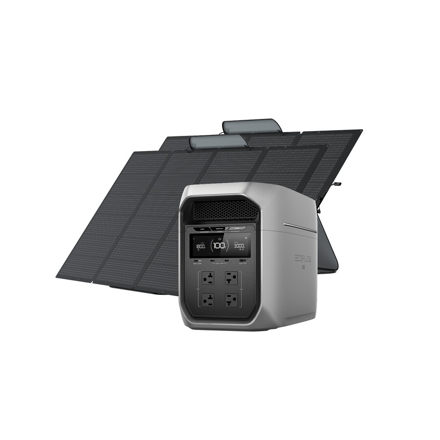 pannello solare ecoflow delta 3 max plus 2048 wh 500 w