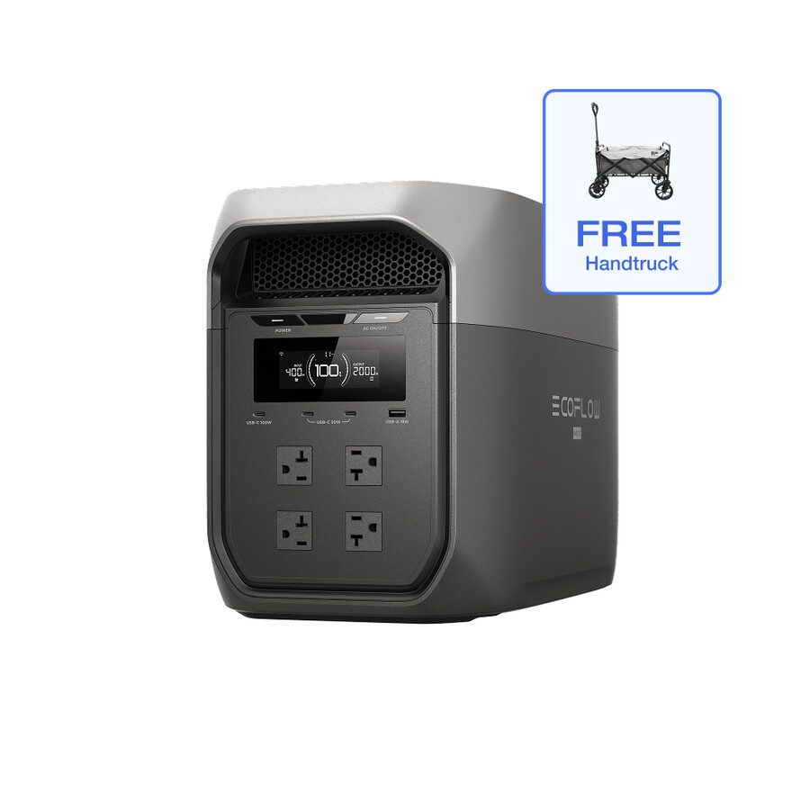 pannello solare ecoflow delta 3 max plus 2048 wh 500 w