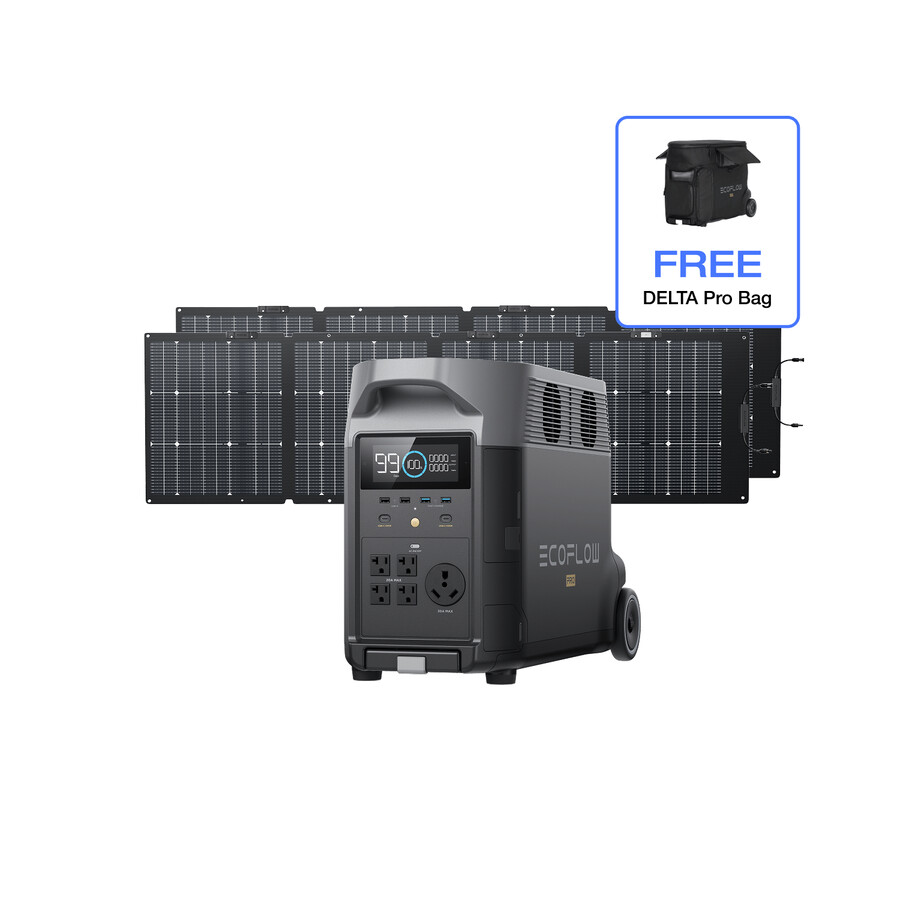 centrale elettrica portatile ecoflow delta pro