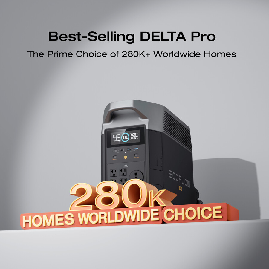 centrale elettrica portatile ecoflow delta pro