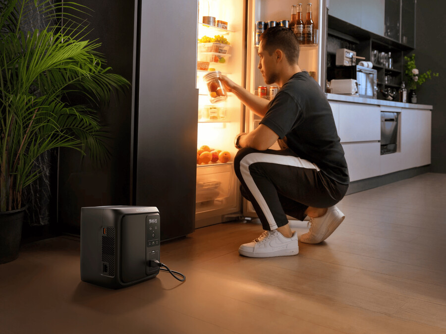 stazione di alimentazione portatile ecoflow delta 3 1000 air ups da 10 ms