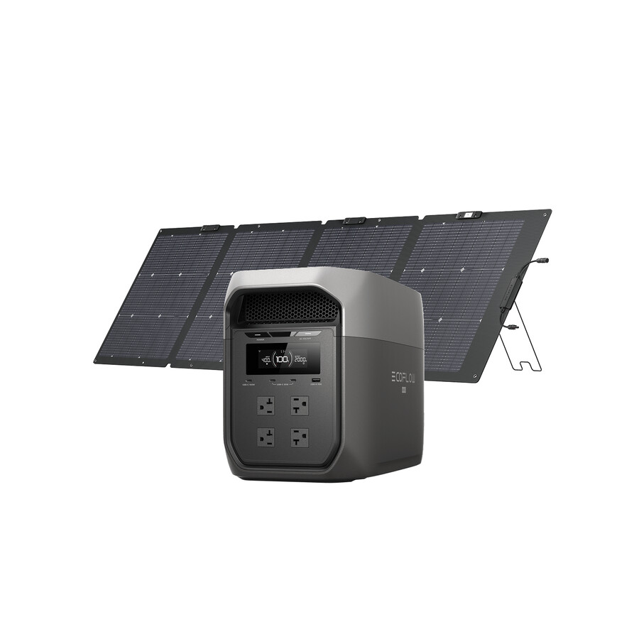 stazione di alimentazione portatile ecoflow delta 3 max series 2048 wh