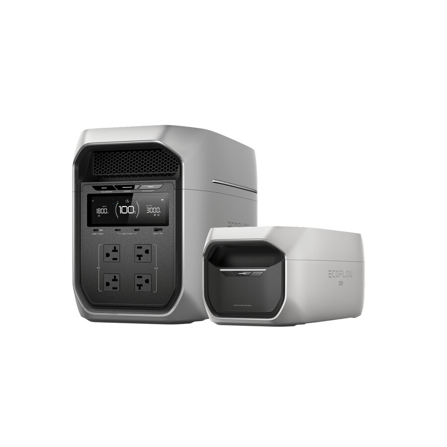 stazione di alimentazione portatile ecoflow delta 3 max series 2048 wh