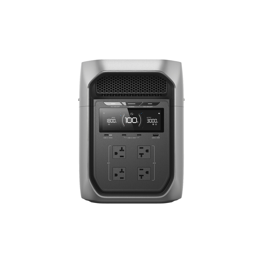 stazione di alimentazione portatile ecoflow delta 3 max series 2048 wh