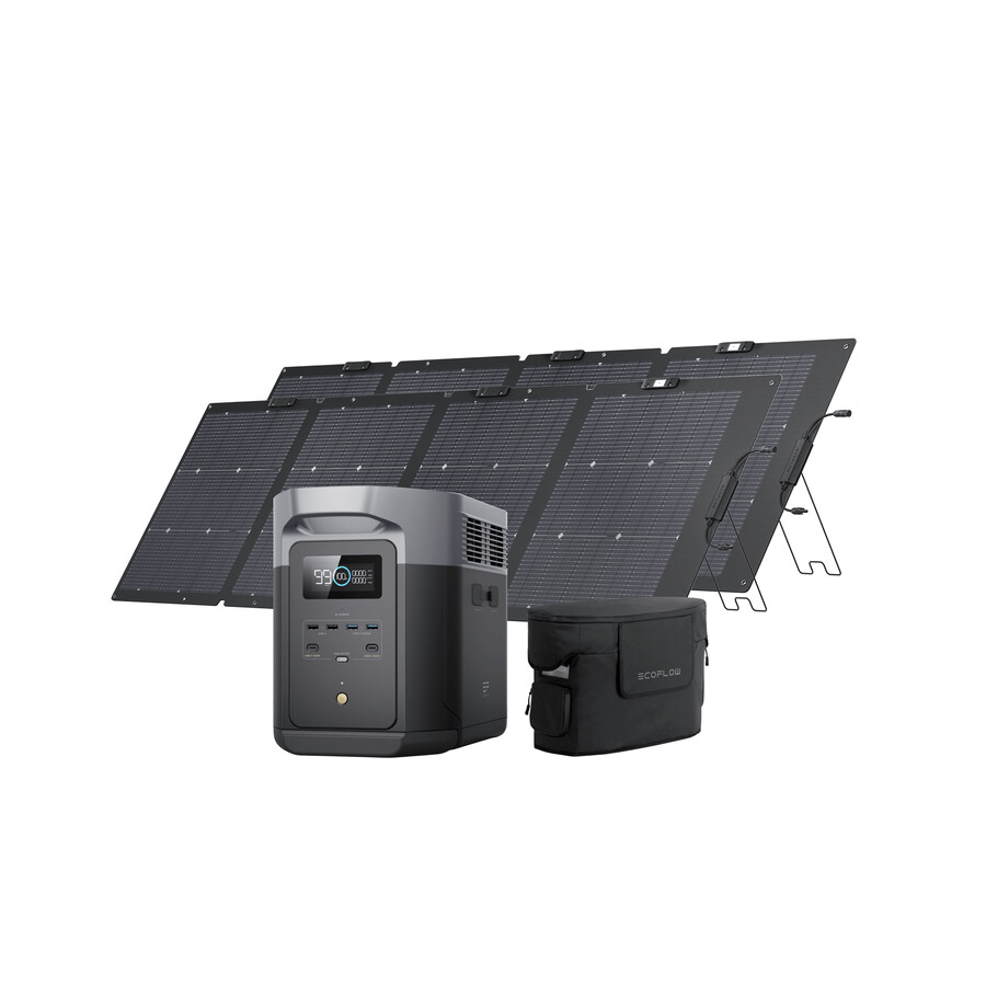 stazione di alimentazione portatile ecoflow delta 2 max