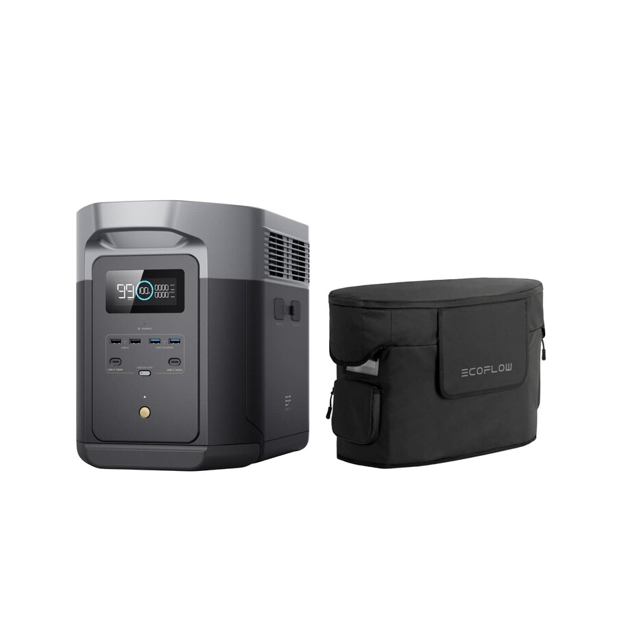 stazione di alimentazione portatile ecoflow delta 2 max