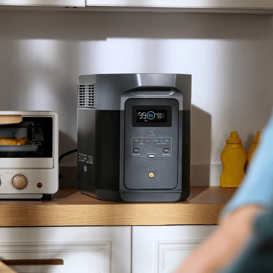 stazione di alimentazione portatile ecoflow delta 2 max