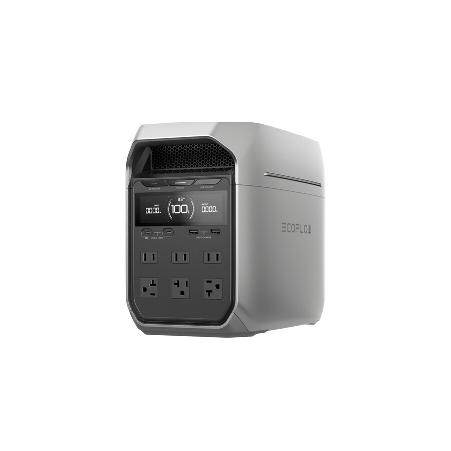 stazione di alimentazione portatile ecoflow 2 × delta 3 plus