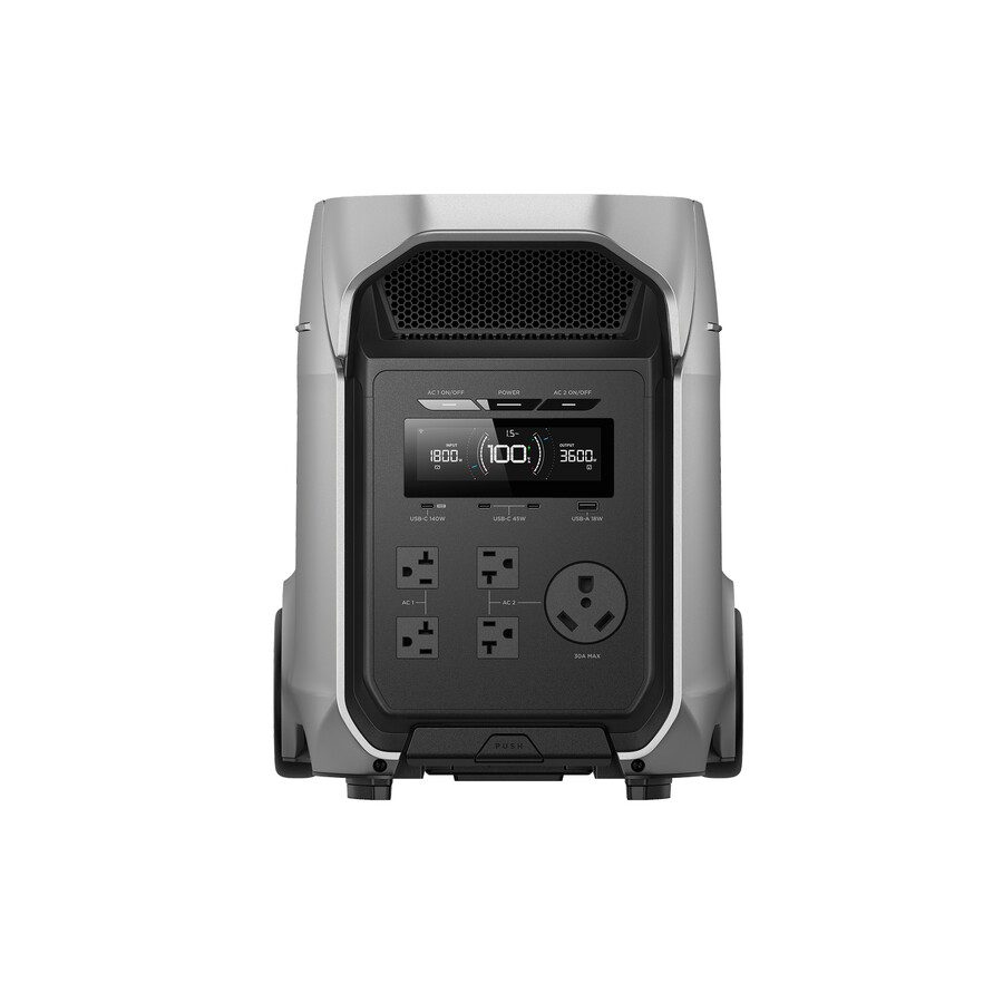 stazione di alimentazione portatile ecoflow delta 3 ultra series 3072 wh