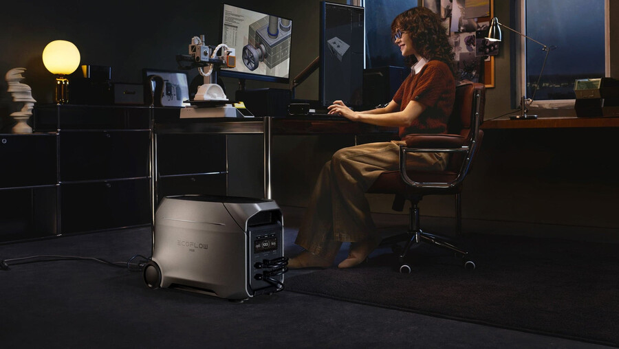 stazione di alimentazione portatile ecoflow delta 3 ultra series 3072 wh