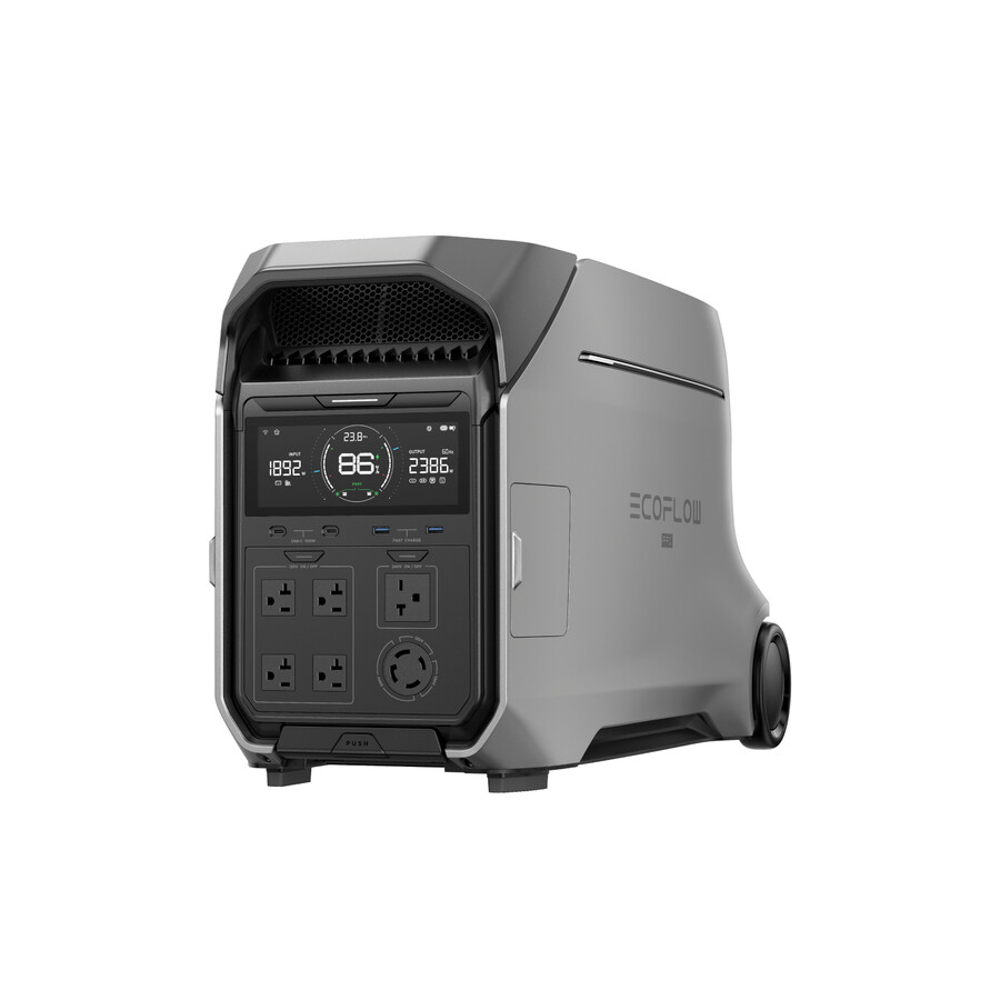stazione di alimentazione portatile ecoflow delta pro 3 certificata ul9540