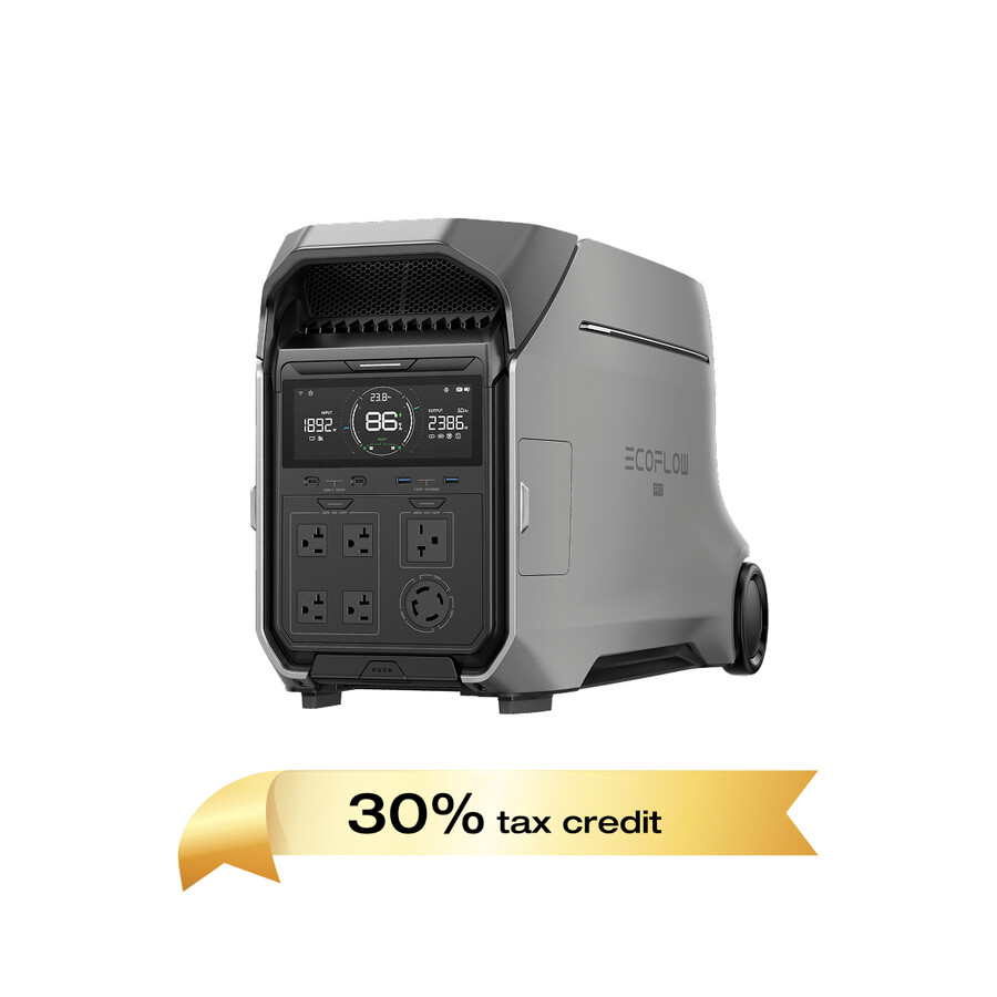 stazione di alimentazione portatile ecoflow delta pro 3 certificata ul9540