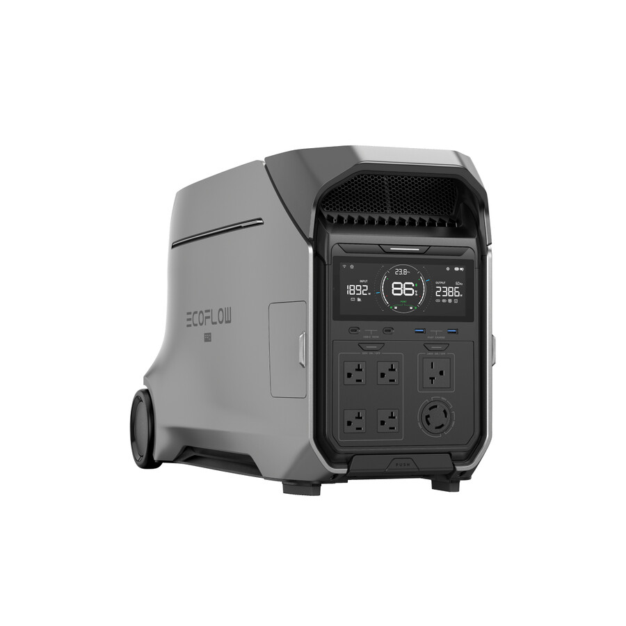 stazione di alimentazione portatile ecoflow delta pro 3 certificata ul9540