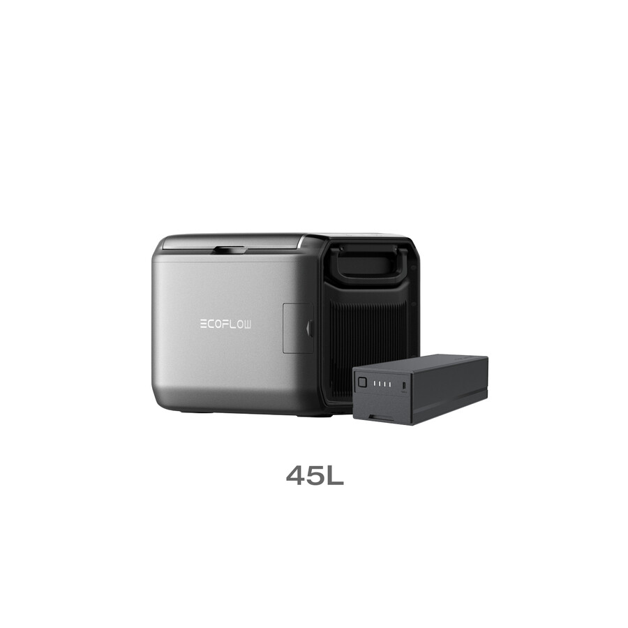 frigorifero-congelatore portatile ecoflow glacier 45l batteria plug-in glacier