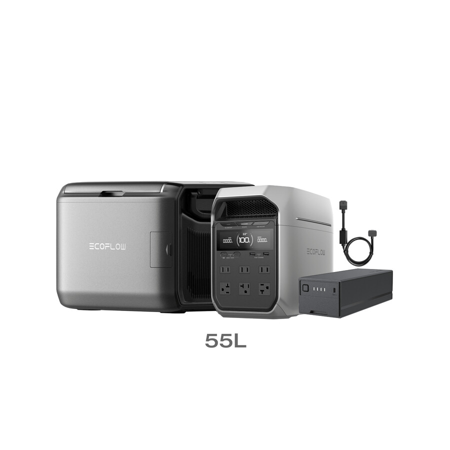 frigorifero-congelatore portatile ecoflow glacier 45l batteria plug-in glacier
