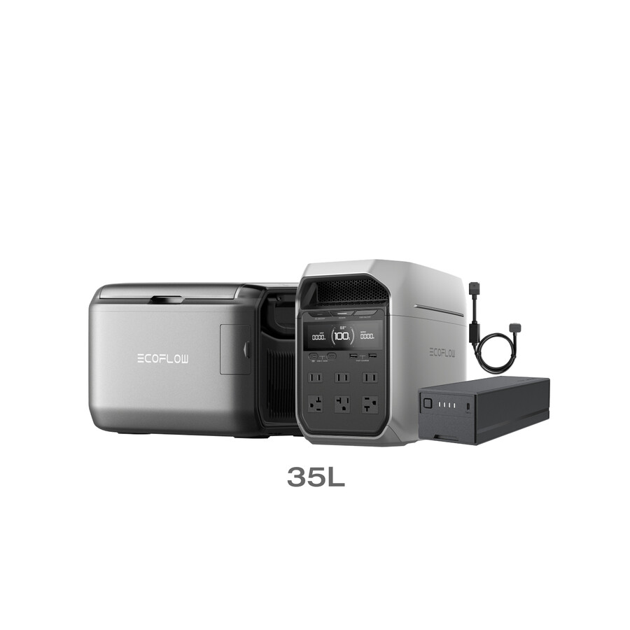 frigorifero-congelatore portatile ecoflow glacier 45l batteria plug-in glacier