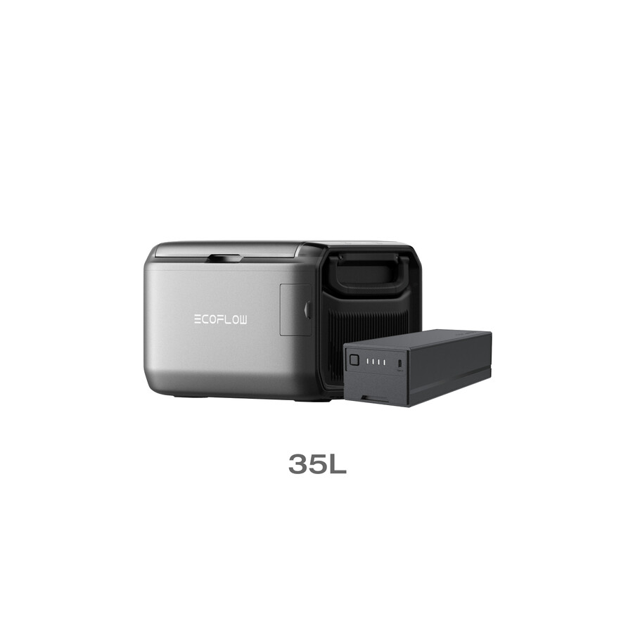 frigorifero-congelatore portatile ecoflow glacier 45l batteria plug-in glacier