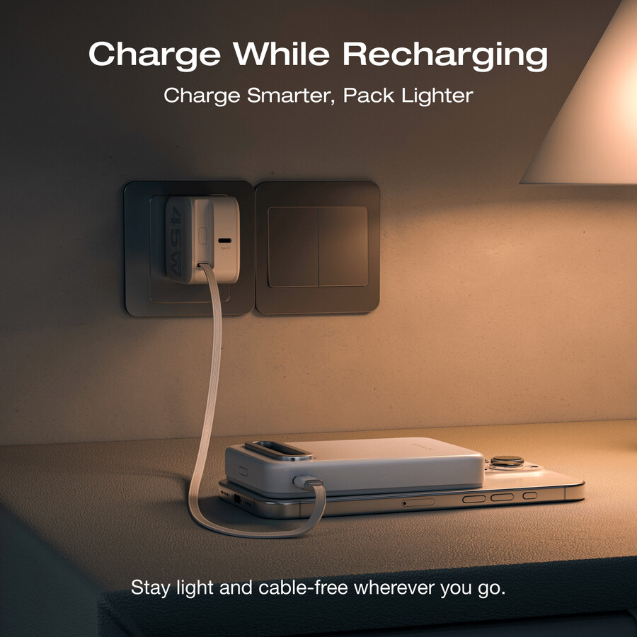 power bank magnetico ecoflow rapid mag qi2 10.000 mah 15 w