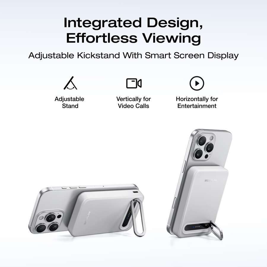 power bank magnetico ecoflow rapid mag qi2 10.000 mah 15 w