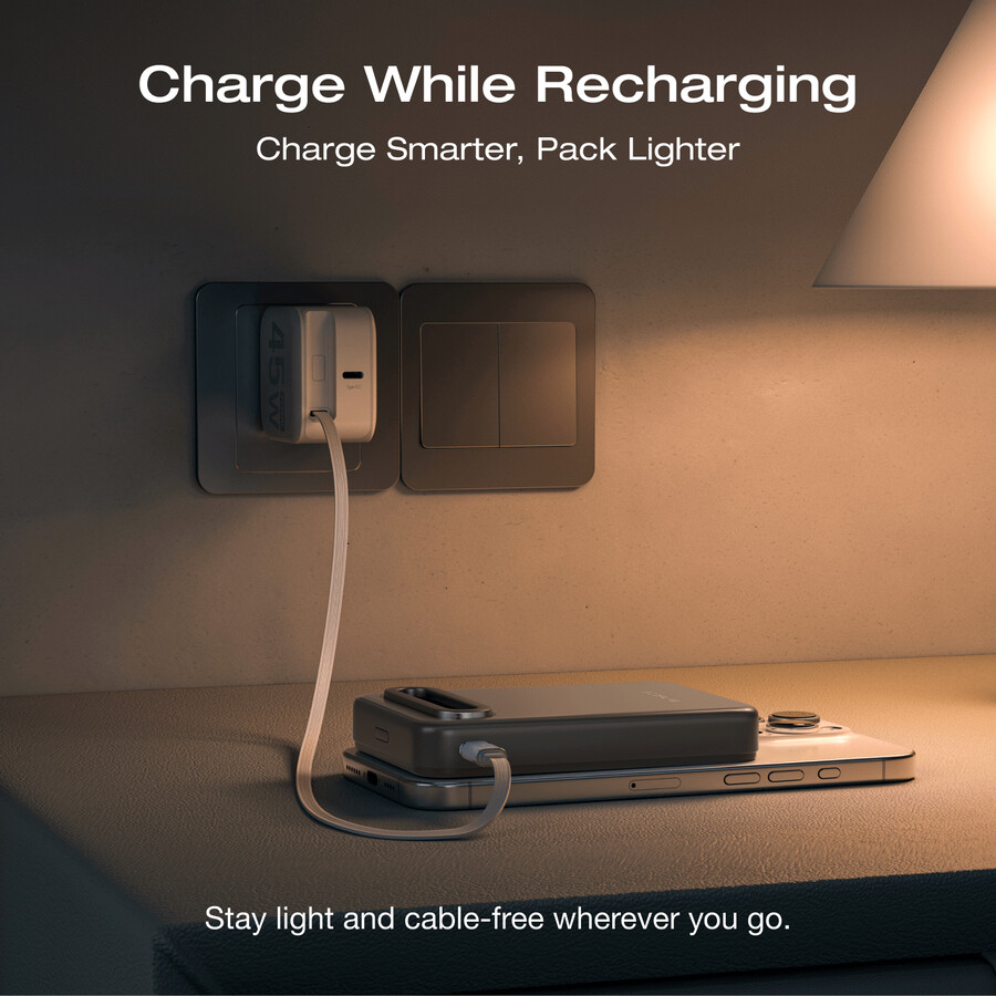 power bank magnetico ecoflow rapid mag qi2 10.000 mah 15 w