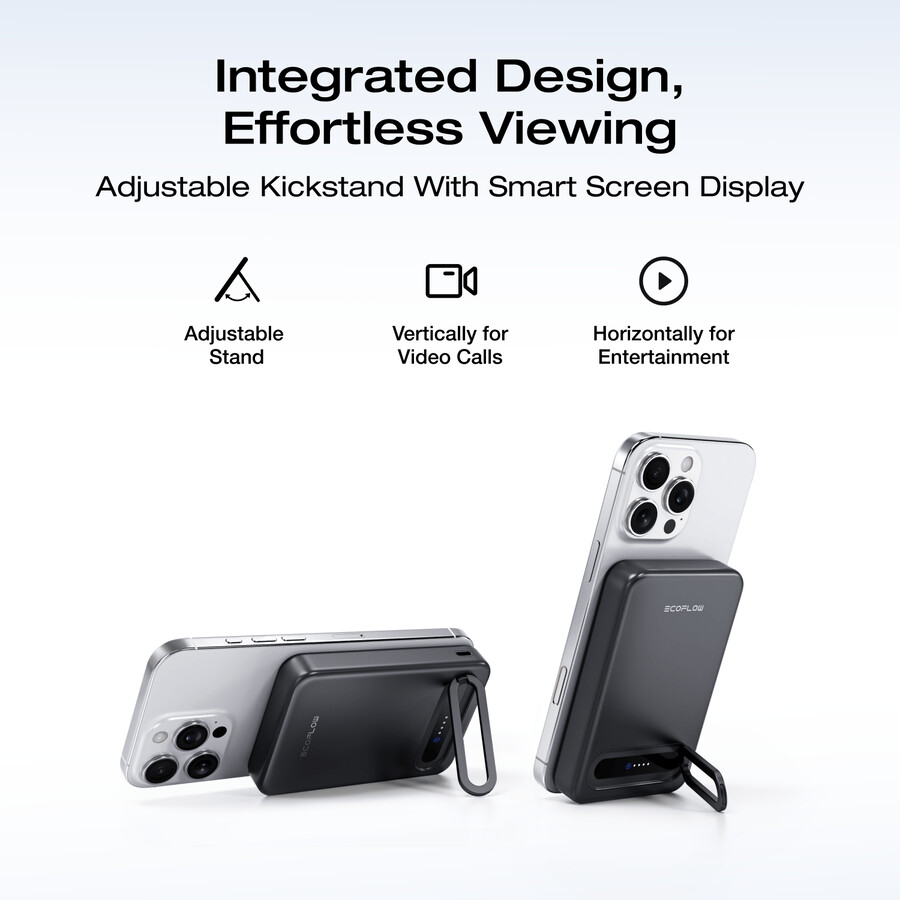 power bank magnetico ecoflow rapid mag qi2 10.000 mah 15 w