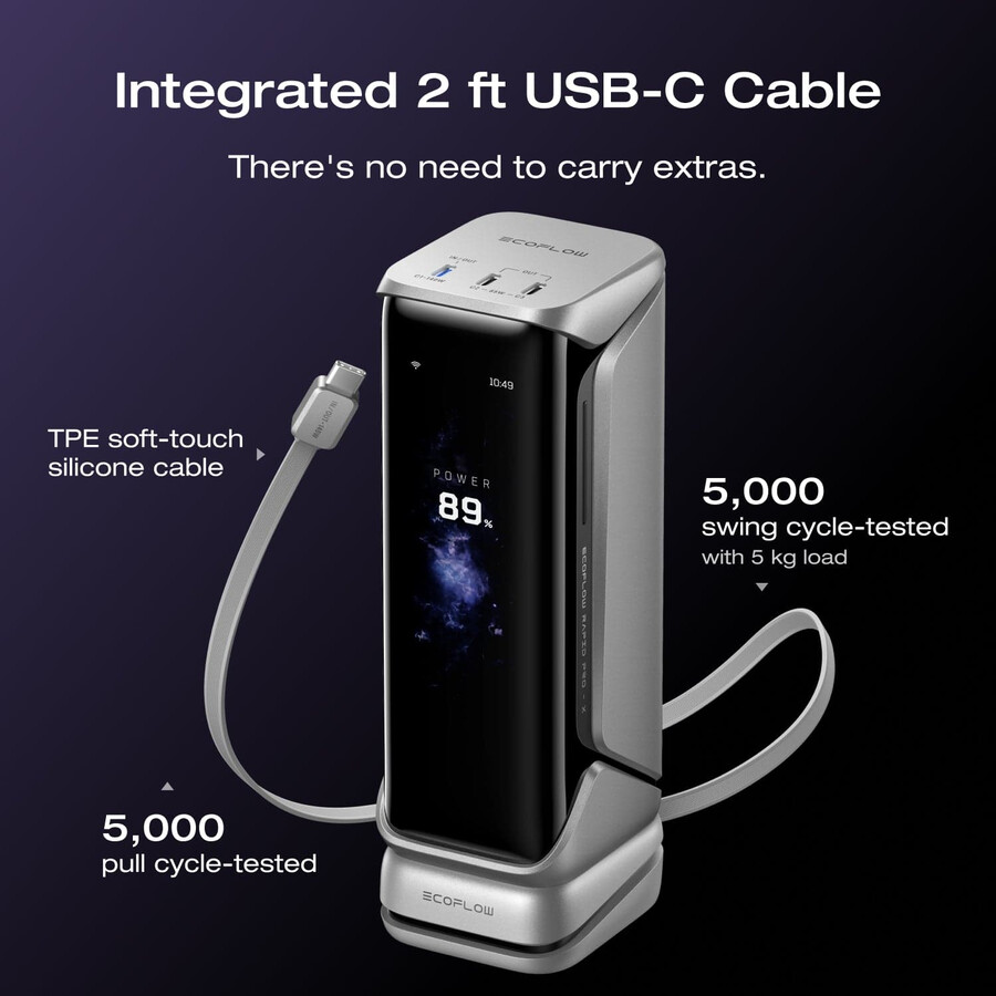 power bank ecoflow rapid pro x 27.650 mah 300 w