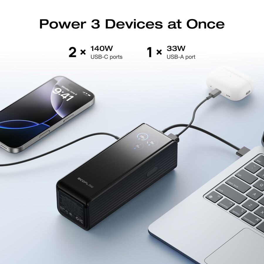 power bank ecoflow rapid 25.000 mah 170 w
